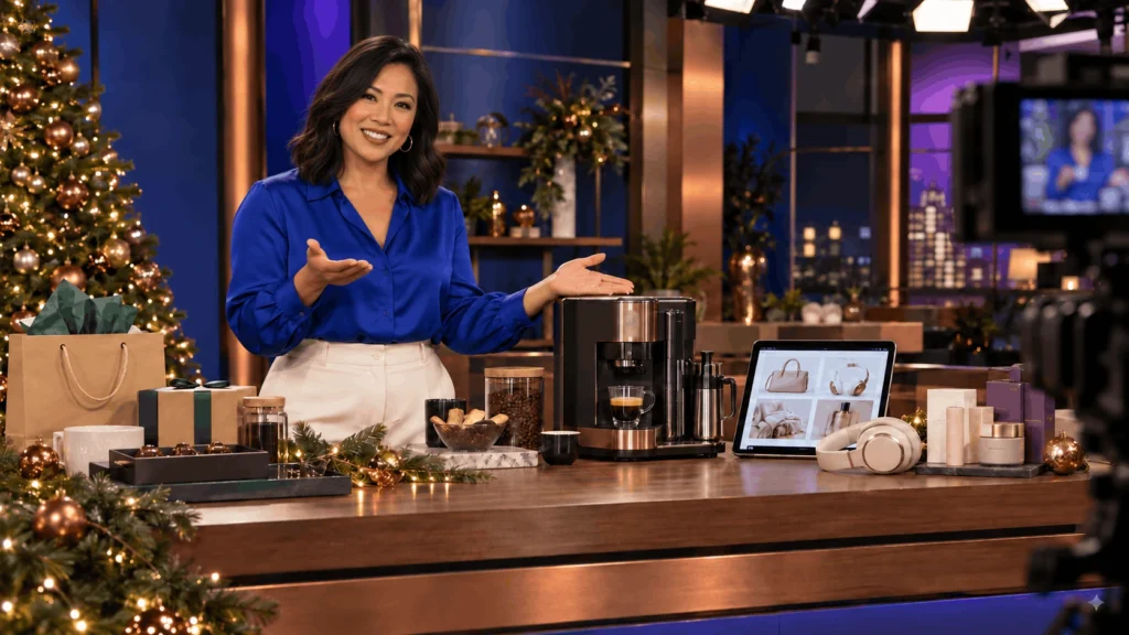 Satellite media tour for holiday campaigns